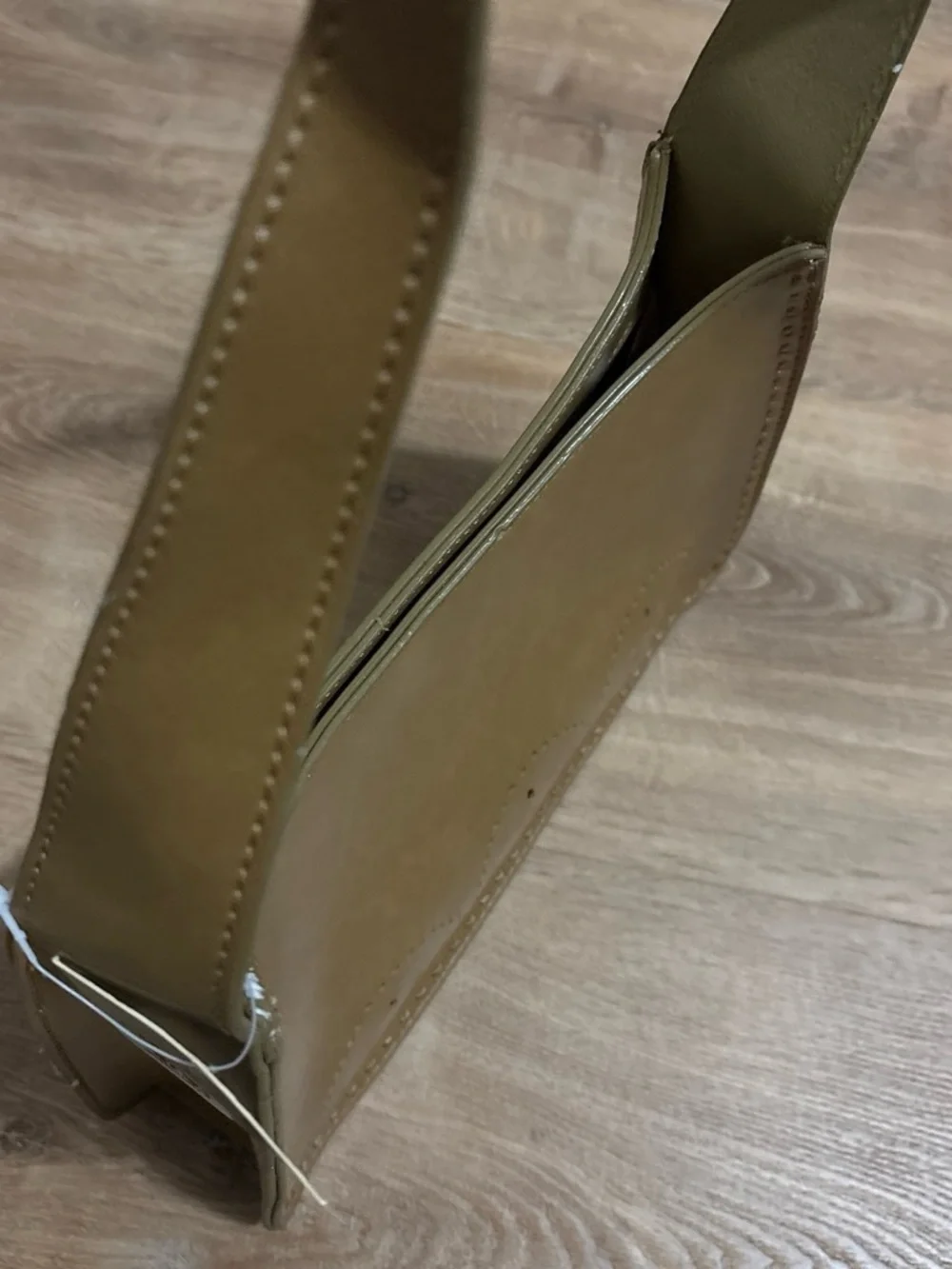 Mondani Tan Perforated Leather Hobo